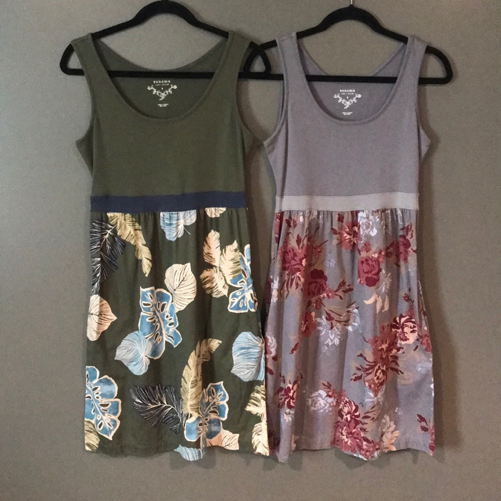 Sonoma (2) Fall Printed Midi Dresses